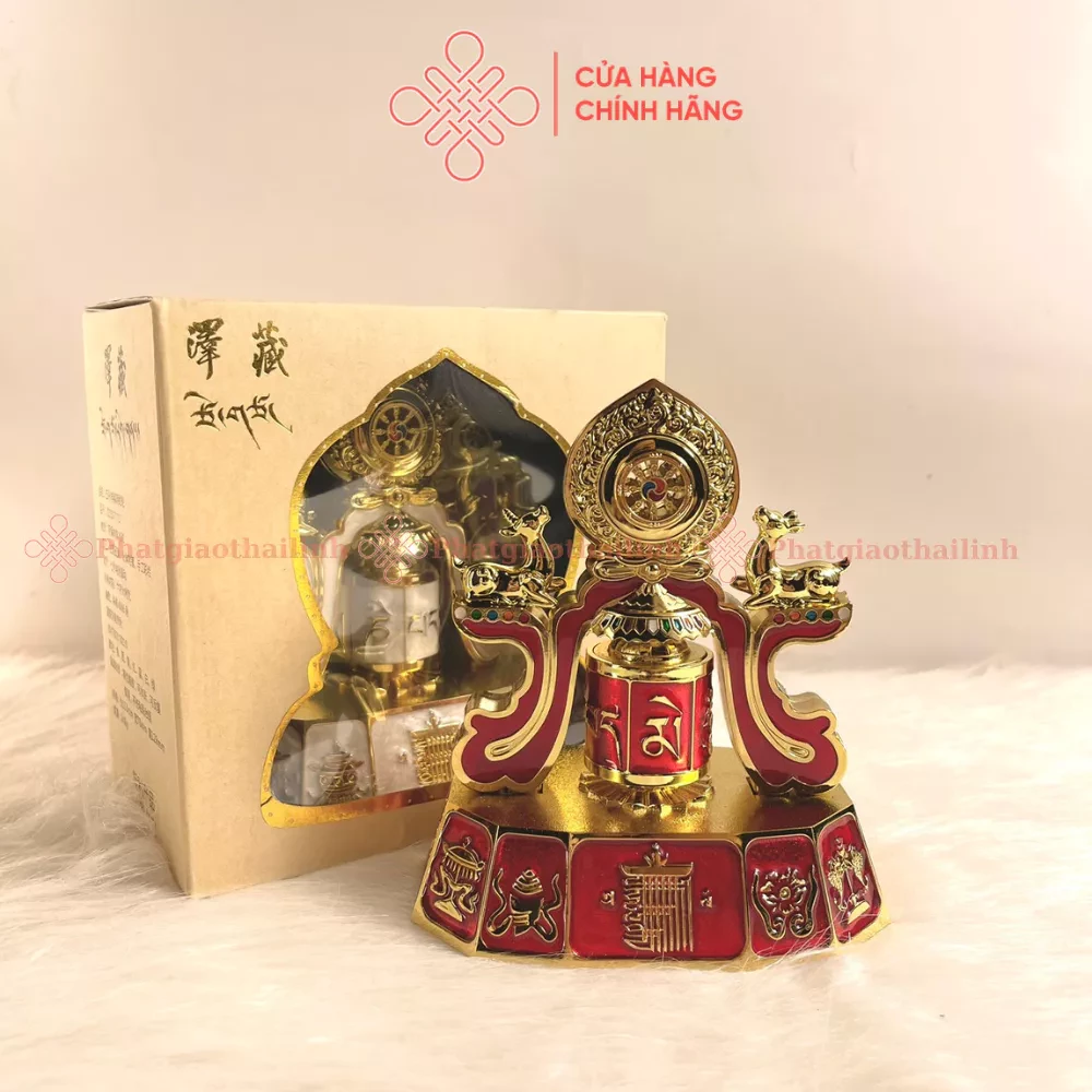 Kinh Luân Xoay Để Oto Chạy Bằng Pin ( Nhiều Màu) - Cửa Hàng Phật Giáo Thái Linh