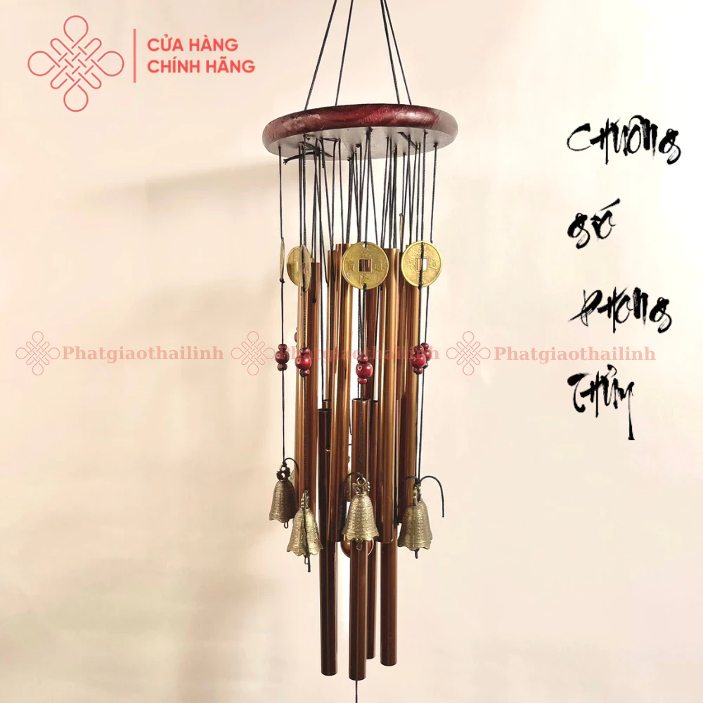 Chuông Gió Phong Thủy 13 Thanh 8 Chuông (TL192) - Cửa Hàng Phật Giáo Thái Linh