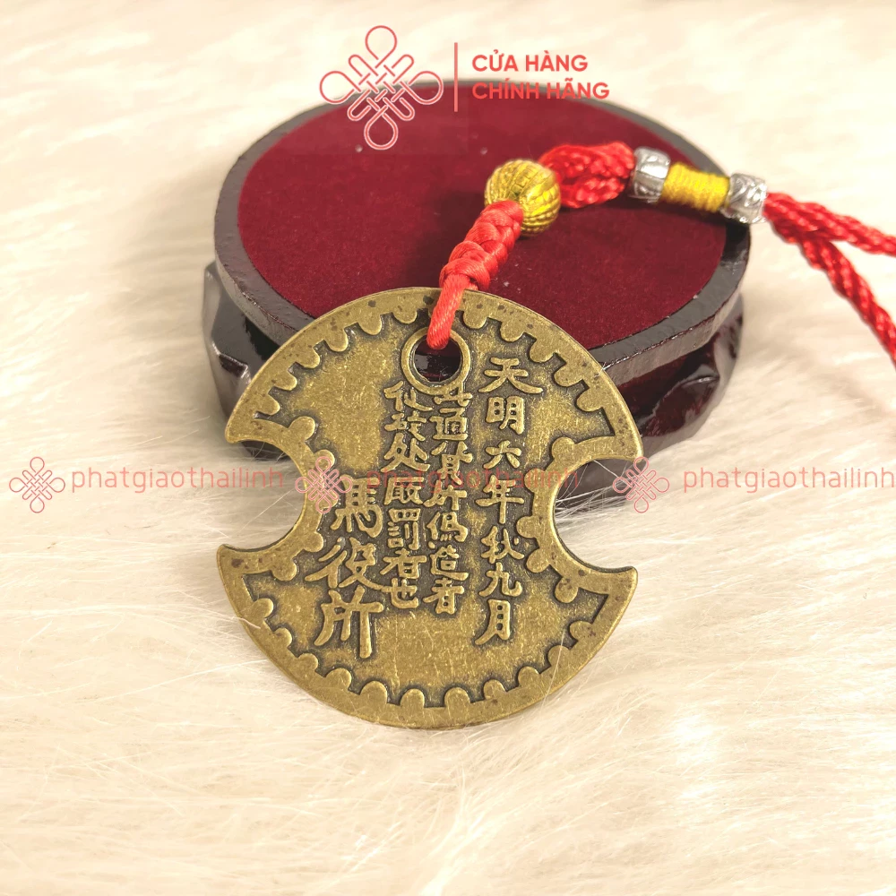 Đồng Xu Móng Ngựa Bằng Đồng Đường Kính 5.5cm - Cửa Hàng Phật Giáo Thái Linh