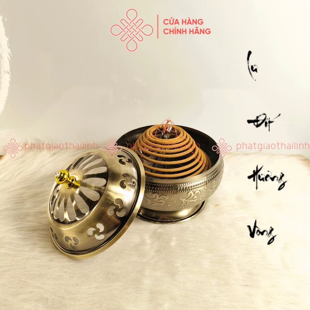 Lư Xông Trầm Hương Vòng 12h/ 24h - Cửa Hàng Phật Giáo Thái Linh