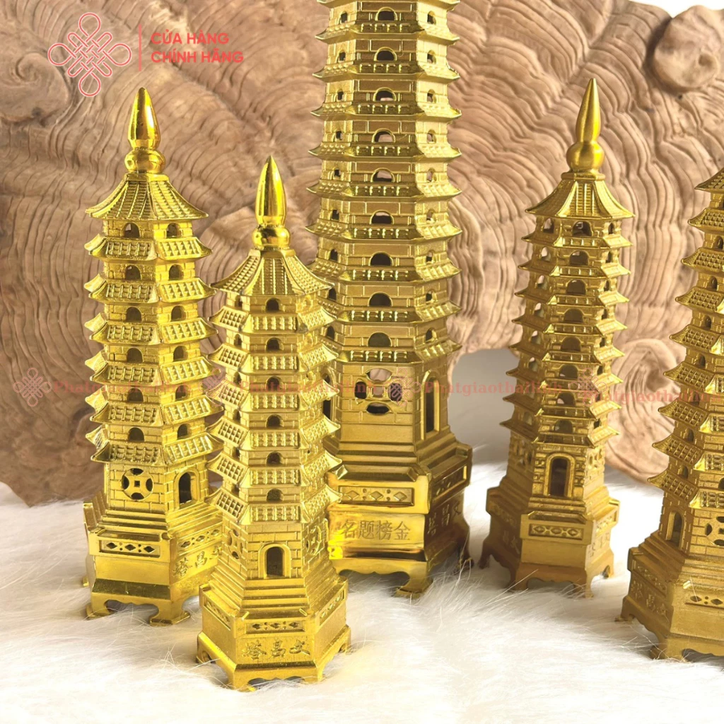 Tháp Văn Xương Bằng Đồng 7 Tầng, 9 Tầng, 13 Tầng - Cửa Hàng Phật Giáo Thái Linh