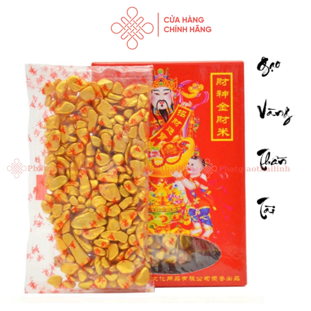 Gạo Vàng Thần Tài - Cửa Hàng Phật Giáo Thái Linh