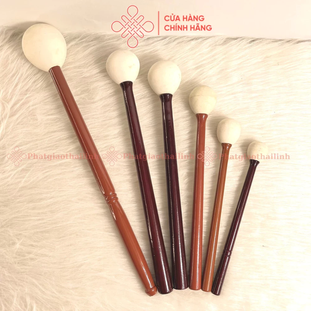 Dùi Mõ Đài Loan Đầu Cao Su Non - Cửa Hàng Phật Giáo Thái Linh